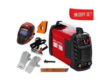 Invertorová zváračka SOLUTION IGBT 200N SET | extratech.sk