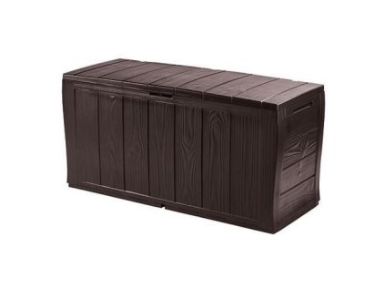 Box Keter SHERWOOD 270L, hnedá, 117x45x57,5 cm, | ajtech.sk