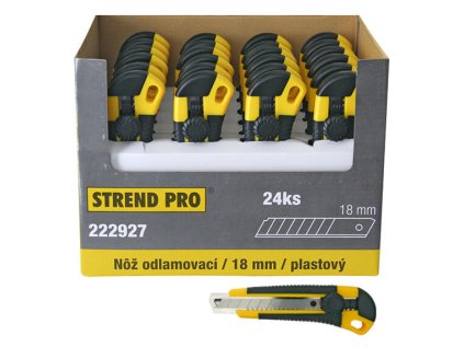 STREND PRO Nôž UKBOX-85, 18 mm, odlamovací, plas | ajtech.sk
