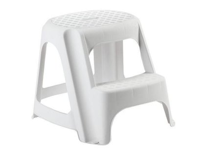 Stupadlo plastove, 2 stupne, 40 cm, biele, nos.  | ajtech.sk