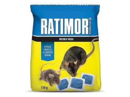 Navnada RATIMOR Brodifacoum fresh bait, 120 g,  | ajtech.sk