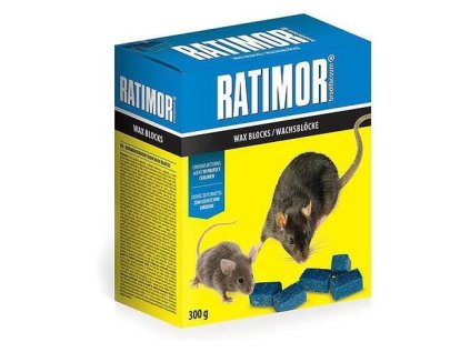 Navnada RATIMOR Brodifacoum wax blocks, 300 g,  | ajtech.sk