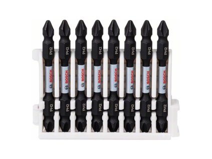 Bosch 8-dielna sada obojstranných skrutkovacích bitov s dĺžkou 65 mm Impact Control, PH2 | ajtech.sk