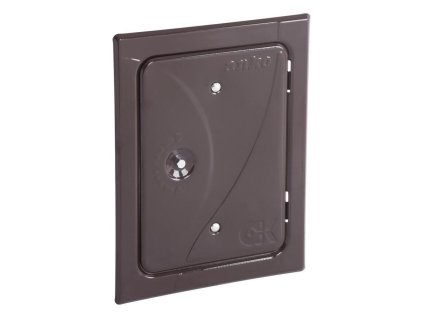 Dvierka Anko C2.1B 120x180 mm, hnedé | ajtech.sk