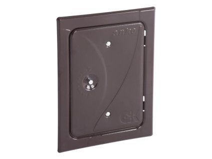 Dvierka Anko C2.1B 120x180 mm, hnedé | extratech.sk