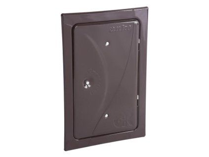Dvierka Anko C2.2B 160x280 mm, hnedé | extratech.sk