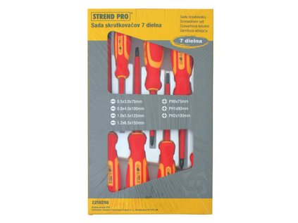 Sada skrutkovac YF20719, 7 dielna, VDE, Cr-V | ajtech.sk