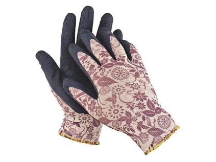 Rukavice PINTAIL navy 08, nylon/latex, fialová | ajtech.sk