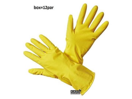 Rukavice STARLING (L), pre domácnosť, latex | ajtech.sk