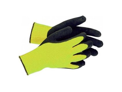Rukavice PALAWAN Winter Yellow 09, nylon, Latex | ajtech.sk