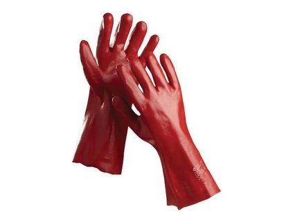 Rukavice REDSTART 11, 35 cm, povlak PVC | ajtech.sk