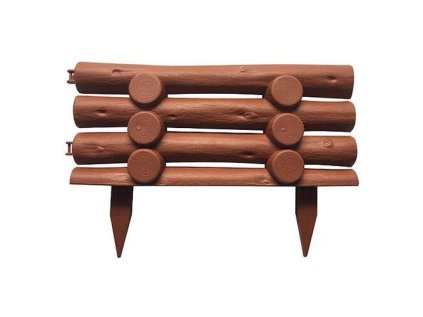 Obruba GF067, 44x31 cm, plastová, terakota | ajtech.sk