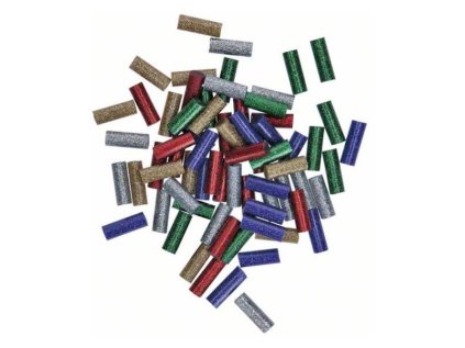 Bosch Trblietavé lepiace tyčinky Gluey 70 ks trblietavý mix 2608002006 | ajtech.sk