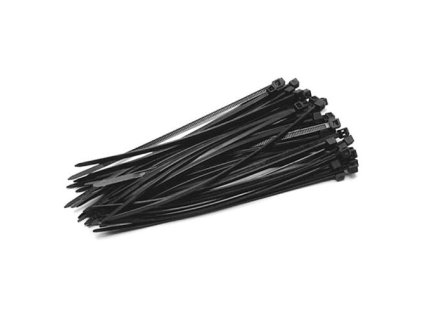 Páska Strend Pro CT66BL, 120x2,5 mm, 50 ks, čierna, nylon, viazacia | ajtech.sk