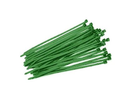 Páska Strend Pro CT66BG, 150x2,5 mm, 50 ks, zelená, nylon, viazacia | ajtech.sk