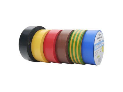 Páska E130YGR, zelenožltá, izolačná, 19 mm, L-10 | extratech.sk