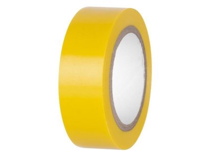 Páska E180YEL, žltá, izolačná 19 mm, L-10 m, PVC | ajtech.sk