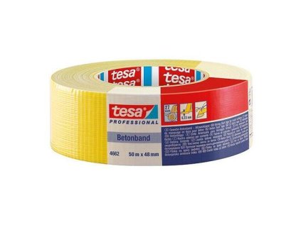 Páska tesa PRO Betonband, textilná, žltá, 48 mm, | ajtech.sk