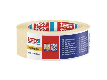 Páska tesa PRO, maskovacia, 38 mm, L-50 m | ajtech.sk