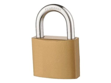 Zamok Strend Pro FT 63 mm, visiaci, zlatý | ajtech.sk