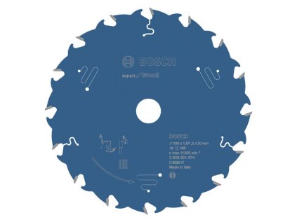 Bosch Expert for Wood Pílový kotúč na drevo 168 x 20 x 1,8/1,2 mm, T16 | ajtech.sk