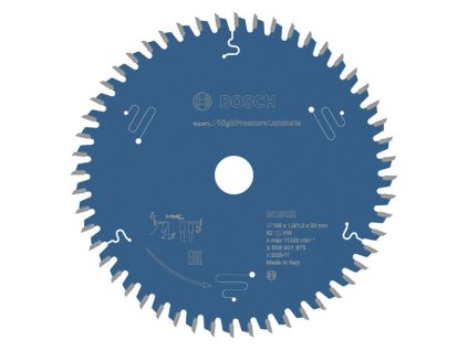 Bosch Expert for High Pressure Laminate Pílový kotúč 168 x 20 x 1,8/1,2 mm, T52 | ajtech.sk