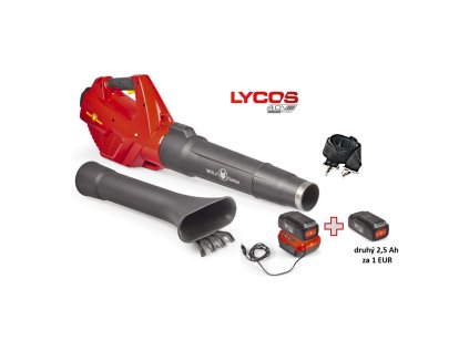 WOLF-GARTEN LYCOS 40/740 B SET Akumulátorový fúkač lístia (1x5,0Ah) | ajtech.sk
