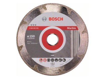 Bosch Diamantový rezací kotúč Best for Marble 150 x 22,23 x 2,2 x 3 mm | ajtech.sk
