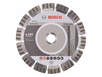 Bosch Diamantový rezací kotúč Best for Concrete 180 x 22,23 x 2,4 x 12 mm | ajtech.sk