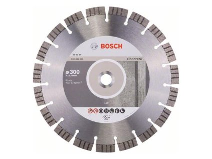 Bosch Diamantový rezací kotúč Best for Concrete 300 x 22,23 x 2,8 x 15 mm | ajtech.sk
