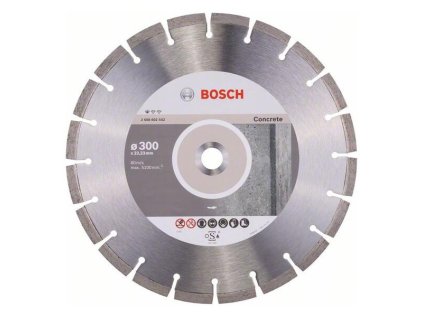 Bosch Diamantový rezací kotúč Standard for Concrete 300 x 22,23 x 3,1 x 10 mm | ajtech.sk