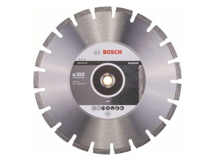 Bosch Diamantový rezací kotúč Standard for Asphalt 350 x 20/25,40 x 3,2 x 10 mm | ajtech.sk
