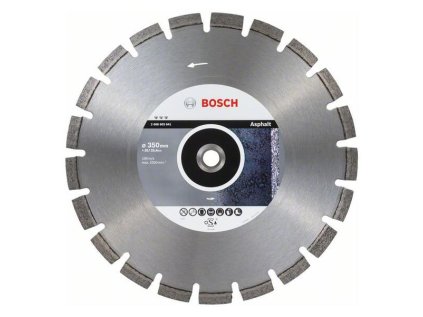 Bosch Diamantový rezací kotúč Best for Asphalt 350 x 20/25,40 x 3,2 x 12 mm | ajtech.sk