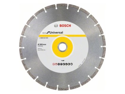 Bosch Diamantový rezací kotúč ECO for Universal 300 x 25,4 x 3,2 x 8 mm | ajtech.sk