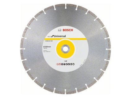 Bosch Diamantový rezací kotúč ECO for Universal 350 x 20 x 3,2 x 8 mm | ajtech.sk