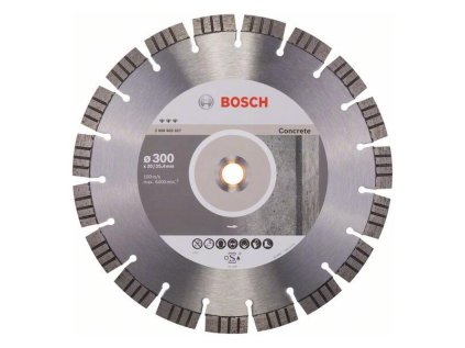 Bosch Diamantový rezací kotúč Best for Concrete 300 x 20,00/25,40 x 2,8 x 15 mm | ajtech.sk