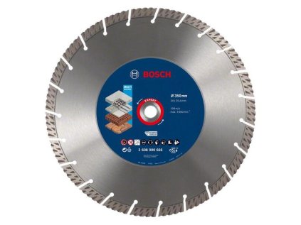 Bosch Diamantový rezací kotúč EXPERT MultiMaterial 350 × 20/25,40 × 3,3 ×15 mm | ajtech.sk
