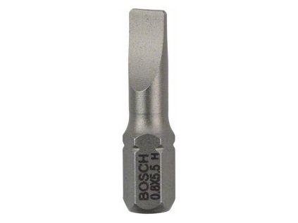 Bosch Skrutkovací bit Extra Hart S 0,8x5,5 25mm 25ks | ajtech.sk