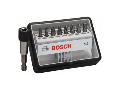 Bosch 8-dielna sada skrutkovacích bitov S PH Robust Line, verzia Extra Hard 2607002561 | ajtech.sk