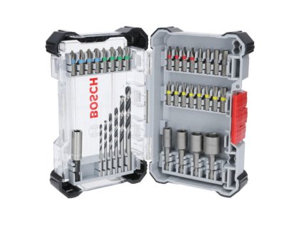 Bosch 35 dielna sada skrutkovacích bitov a vrtákov do kovu HSS Extra Hard | ajtech.sk
