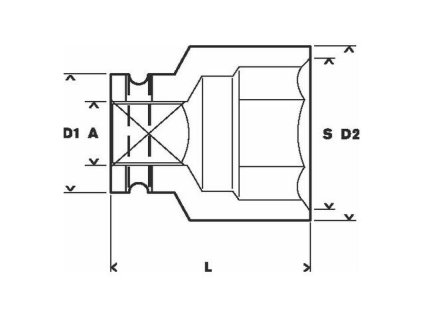 Bosch nástrčný kľúč 41mm 66mm 54mm M 27 62,8mm | ajtech.sk