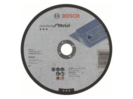 Bosch rezný kotúč rovný Standard for Metal A 30 S BF, 180 x 22,23 x 3 mm | ajtech.sk
