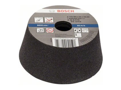 Bosch Brúsny kotúč konický-na kovy a liatinu D 90 /100mm x 55mm P36 | ajtech.sk
