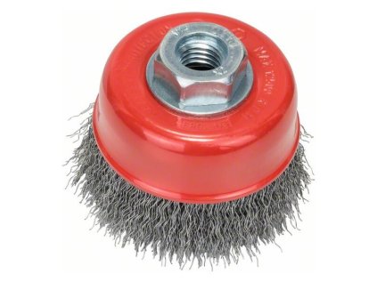 Bosch Drôtená kefa hrncová vlnitá oceľ D75mm 0,3mm M14 | ajtech.sk