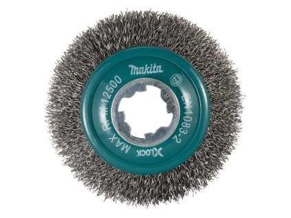 Makita Oceľová drôtená kefa kotúčová X-LOCK 100/0,3 mm - vlnitý drôt D-73449 | ajtech.sk