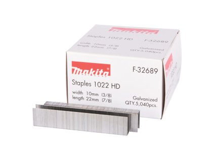 Makita Spony 10 x 22 mm do sponkovačky T221D/DST220Z/DST221Z, F-32689 | ajtech.sk