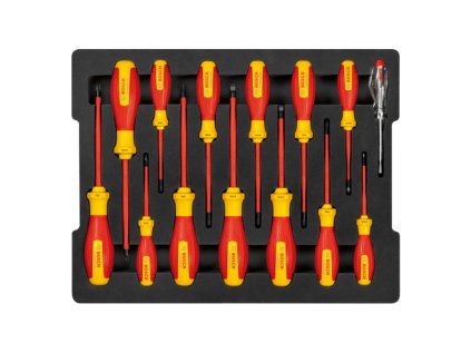 Bosch Zmiešaná súprava skrutkovačov VDE, 14-dielna | ajtech.sk