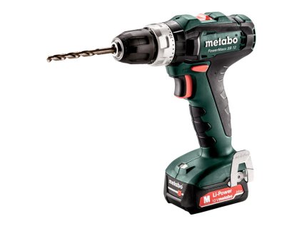 METABO PowerMaxx SB 12 Akumulátorový príklepový vŕtací skrutkovač (2x2 Ah) 601076500 | ajtech.sk