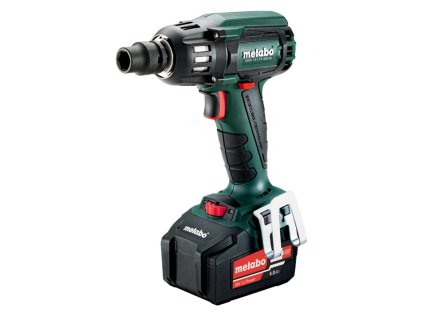 METABO SSW 18 LTX 400 BL Akumulátorový rázový skrutkovač (aku Li 2x4 Ah) 602205500 | ajtech.sk