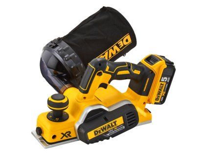 Aku hoblík DeWalt DCP580P2 18V bezuhlíkový set | extratech